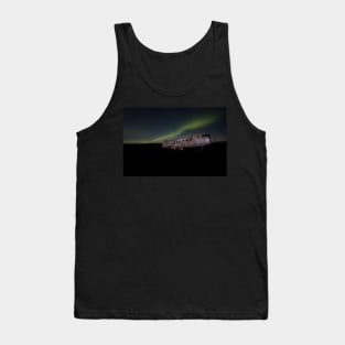 Iceland - DC3 and Aurora Tank Top